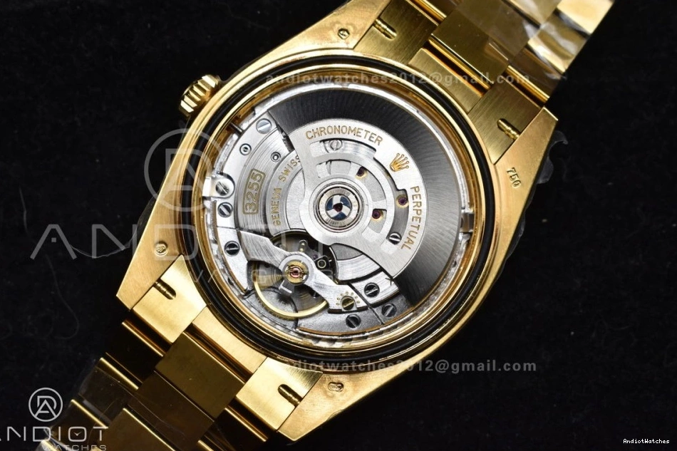 654 ARF President Day Bracelet VR3255 On 1:1 Dial 228238 (Gain Weight) Edition 40 Date Best Crystal Sustainable YG Gold 1106
